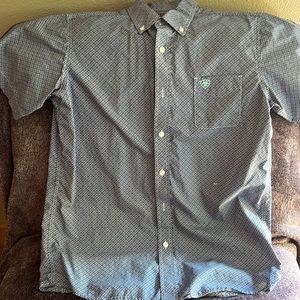 Ariat button down in new condition.  XL 16-18 boys